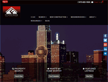 Tablet Screenshot of fitzpatrickreteam.com